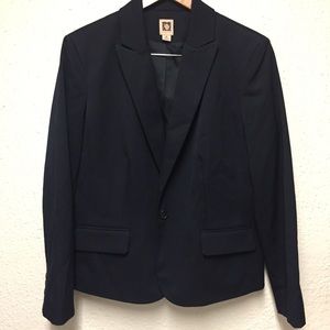 ANNE KLEIN Navy Blazer Plus Size 16